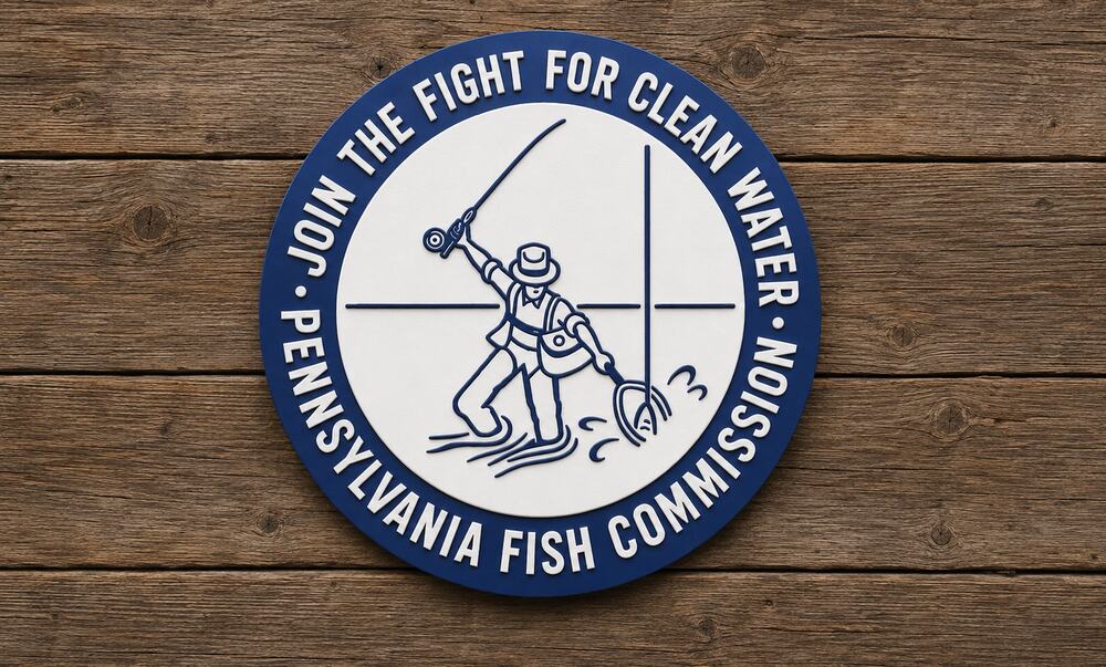 Pennsylvania Fish Commission Fight For Clean Water Sign Fishing DNR
